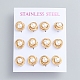 304 Stainless Steel Stud Earrings(EJEW-F246-02G)-1