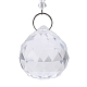 Faceted Crystal Glass Ball Chandelier Suncatchers Prisms(AJEW-G025-A01)-4