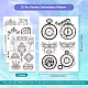 4 Sheets 11.6x8.2 Inch Stick and Stitch Embroidery Patterns(DIY-WH0455-031)-2