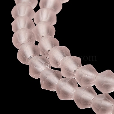 Imitez des brins de perles de verre dépoli en cristal autrichien(GLAA-F029-TM2mm-B26)-3