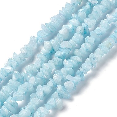 Chip White Jade Beads