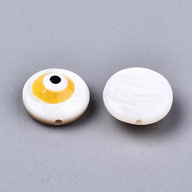 Natural Freshwater Shell Beads(SHEL-T018-10A)-2