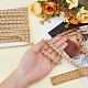 Wave Polyester Ribbon(OCOR-WH0078-379B)-3