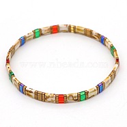 Rainbow Bohemian Style Original Design Fashion Tila Beaded Bracelet for Women.(RM1844-16)