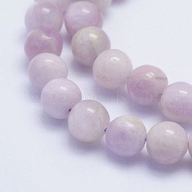 Chapelets de perles en kunzite naturelle(G-L478-13-8mm)-2