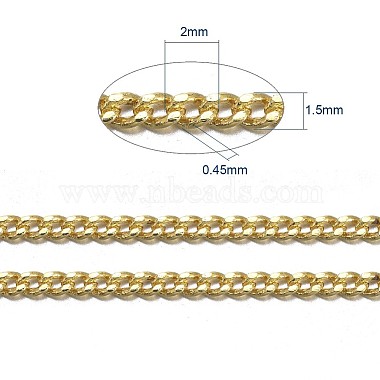 Brass Twisted Chains(X-CHC-S108-G)-3