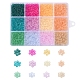 4800Pcs 12 Colors 8/0 Transparent Glass Seed Beads(SEED-YW0002-02)-1