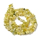 Natural Lemon Jade Chip Bead Strands(G-M205-22)-3