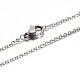 304 Stainless Steel Cable Chain Necklaces(NJEW-E026-04P)-1