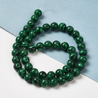 Synthetic Malachite Dyed Beads Strands(G-P507-02A-08)-2