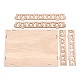 Moon and Star Cutout Wood Storage Box(WD-CBACC5B-01)-1
