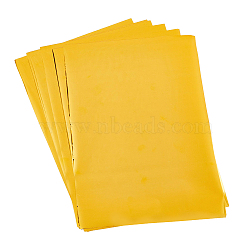 A5 PET Stamping Hot Foil Paper, Transfer Foil Paper, Elegance Laser Printer Craft Paper, Gold, 211x146mm(DIY-WH0043-13A)