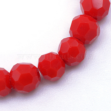 Opaque Solid Glass Bead Strands(X-GLAA-R166-4mm-02E)-2