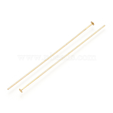 Brass Flat Head Pins(KK-G331-11-0.7x63)-3