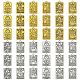 18Pcs 6 Styles Zinc Tibetan Style Alloy Pendants(FIND-YW0004-70A)-2