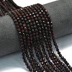 Natural Brecciated Jasper Beads Strands, Energy Prism Cut Double Terminated Point Beads, Faceted Bicone, 4x4.5mm, Hole: 0.4mm, about 83pcs/strand, 14.96''(38cm)(G-A260-A03-01)