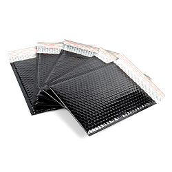 Matte Film Package Bags, Bubble Mailer, Padded Envelopes, Rectangle, Black, 27.5x18x0.6cm(OPC-P003-01C-02)