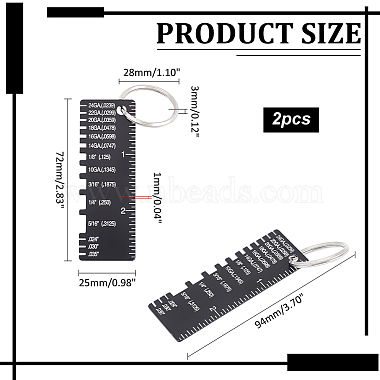 201 Messlineale aus Edelstahl(TOOL-WH0136-126)-3