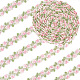 Ruban de dentelle en polyester à fleurs de 7.5 mètres(OCOR-AR0001-62B)-1