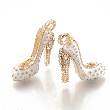 Alloy Enamel Stilettos Pendants(ENAM-S115-042D)-2