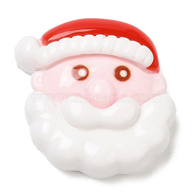 WhiteSmoke Santa Claus Resin Cabochons