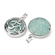 Natural Amazonite Pendants(GG-CBA0251-10F-P)-2