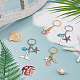 4Pcs 2 Style Alloy Keychain(KEYC-FH00072)-4