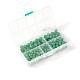 340pcs 4 tailles perles d'aventurine vertes naturelles(G-LS0001-23)-7