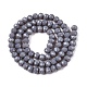 Opaque Solid Color Imitation Jade Glass Beads Strands(EGLA-A044-P6mm-D10)-3