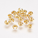 Brass Crimp Beads Covers(EC266-1G)-1