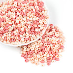 Opaque Acrylic Beads, Teardrop, Salmon, 5x5x3mm, Hole: 1.5mm, about 11630pcs/500g(OACR-N150-05O)
