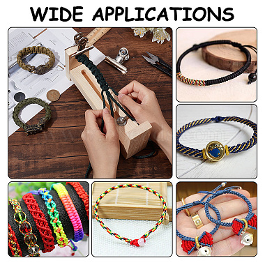 Wooden Bracelet Webbing Retainer Knitting Tool(TOOL-WH0155-20)-6