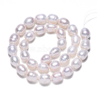 Natural Cultured Freshwater Pearl Beads Strands(PEAR-N012-09A)-2