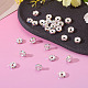 30Stk. 2 Farben Messing-Strass-Abstandsperlen(RB-TA0001-29I)-3