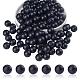 100Pcs Silicone Beads Round Rubber Bead 15MM Loose Spacer Beads for DIY Supplies Jewelry Keychain Making(JX452A)-1