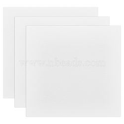 Ceramic Fiber Fireproof Paper, DIY Glass Fusing Auxiliary Accessories, for Microware Kiln, Rectangle, White, 304x281x3mm, 3 sheets/bag(DIY-WH0430-102B)