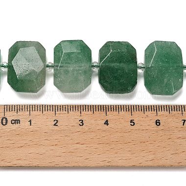 Natural Green Strawberry Quartz Beads Strands(G-H078-B12-01)-5