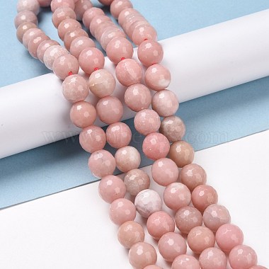 Natural Pink Opal Beads Strands(G-E571-22C)-2