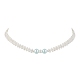 Shell Pearl Bead Beaded Necklaces(NJEW-JN04946)-1