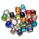 Perles d'imitation cristal autrichien(SWAR-F060-8x6mm-M)-1