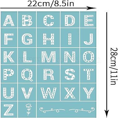 selbstklebende Siebdruckschablone(DIY-WH0173-040)-2