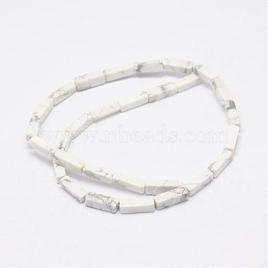 Chapelets de perles en howlite naturelle(G-E342-15)-2