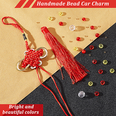 1 Bag DIY Handmade Beaded Weaving Gourd Pendant Decoration Kit(DIY-AR0002-57)-4
