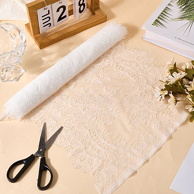 Nylon Flower Lace Ribbon(OCOR-WH20013-010A)-3