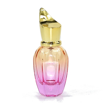 Glass Empty Refillable Spray Bottles, Travel Essential Oil Perfume Containers, Violet, 4.2x10.4cm, Capacity: 28ml(0.95fl. oz)