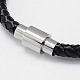 Braided Leather Cord Bracelets(BJEW-I199-07)-2