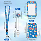 ensembles de porte-badges d'identification en plastique abs sunnyclue(AJEW-SC0002-23D)-2