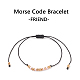 Morse Code Friend Bracelets(BJEW-JB08949-03)-6