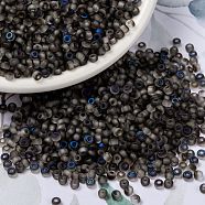 MIYUKI Round Rocailles Beads, Japanese Seed Beads, (RR4556) Azuro Matte, 8/0, 3mm, Hole: 1mm, about 422~455pcs/bottle, 10g/bottle(SEED-JP0009-RR4556)