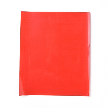 A4 Matte Vinyl Transfer Film, For T-shirt Garment, Red, 29.7x21x0.02cm